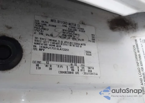 2005 Ford Expedition Eddie Bauer/King Ranch from USA, damaged, VIN 1FMPU17515LA12251